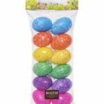 Fillable Easter Eggs 6cm (12 pcs)- Perfect for Egg Hunt