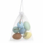 6cm Easter Decorative Eggs - Set of 6
