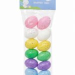 Fillable Easter Eggs 6cm (12 pcs)- Perfect for Egg Hunt