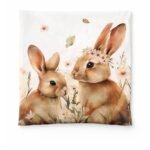 40 x 40 cm Easter Bunny Cushion Cover